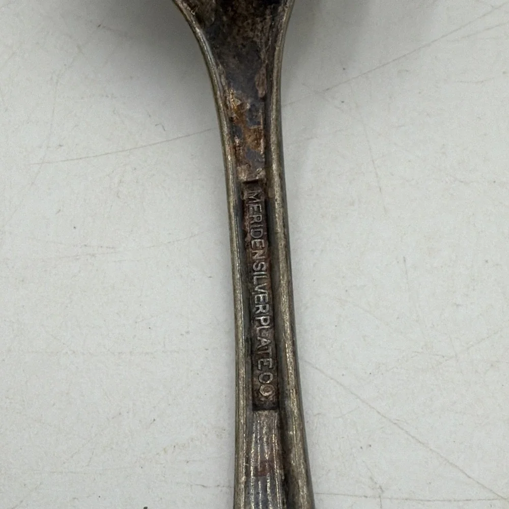 Vintage Lot Meriden Silver Plate Co. 6 piece Serving Set 1960's